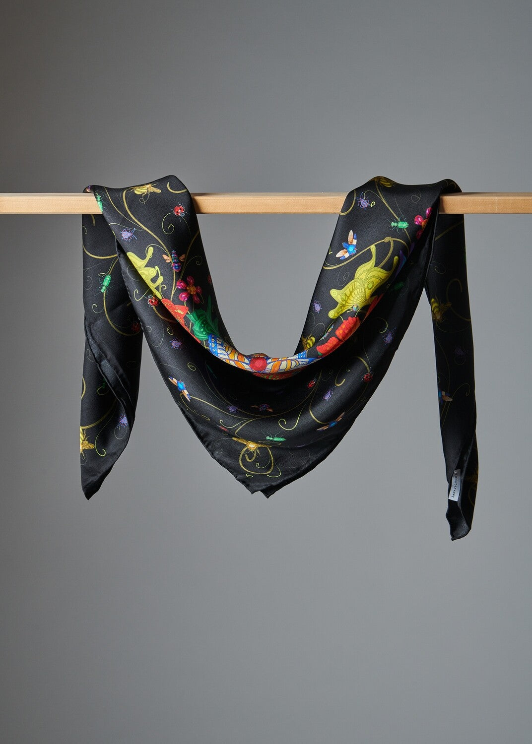 Crystal Butterflies Square Scarf